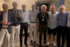 Al ct Rocchette la 65esima edizione del torneo Agit. Ha vinto nel singolare maschile Riccardo Ceccagnoli del Tg5 a sx, su Alessandro Baschieri del Corriere della Sera - 2