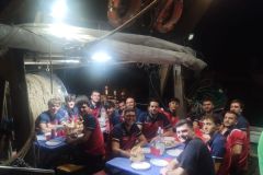 La presentazione della Castiglionese calcio sul motopeschereccio Mare Blu - 1