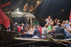 La presentazione della Castiglionese calcio sul motopeschereccio Mare Blu - 5