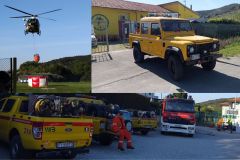 le squadre Vab della Maremma a dare una mano nell'incendio del Monte Faeta - 4