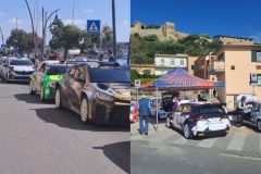Spettacolo a Castiglione per la 50esima edizione del Trofeo Rally Maremma (foto Aldo Giuliani) - 7