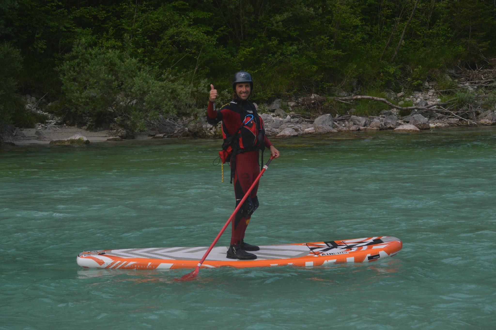 Maurizio Zaccherotti sul sup