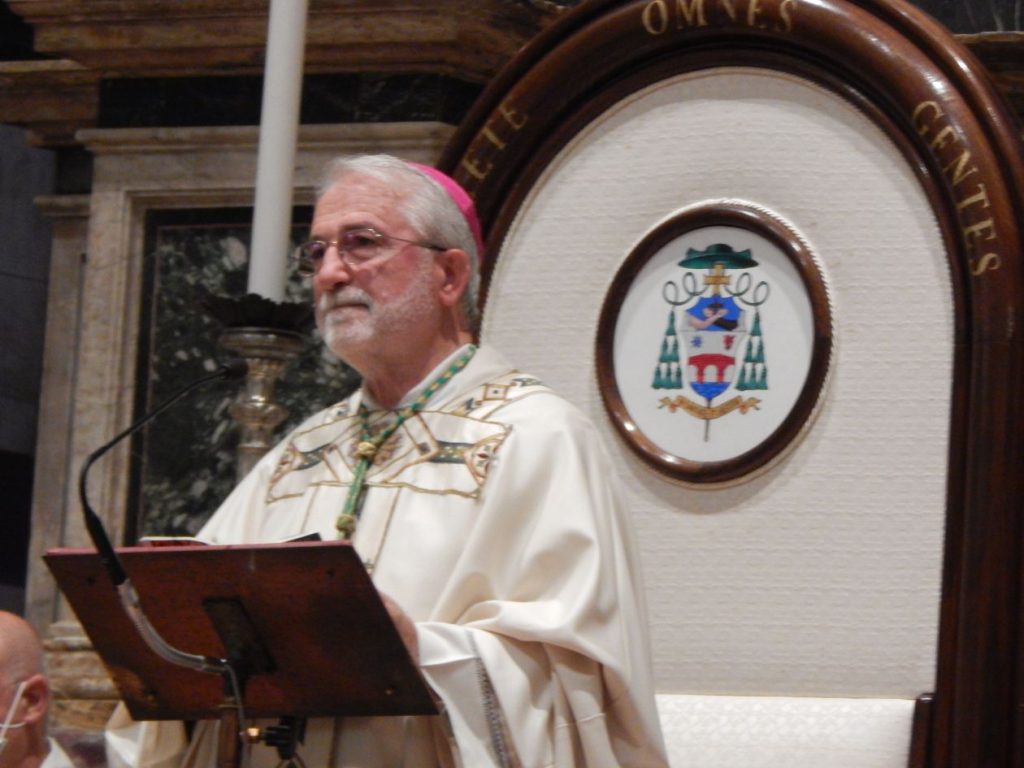 Il vescovo emerito Rodolfo Cetoloni
