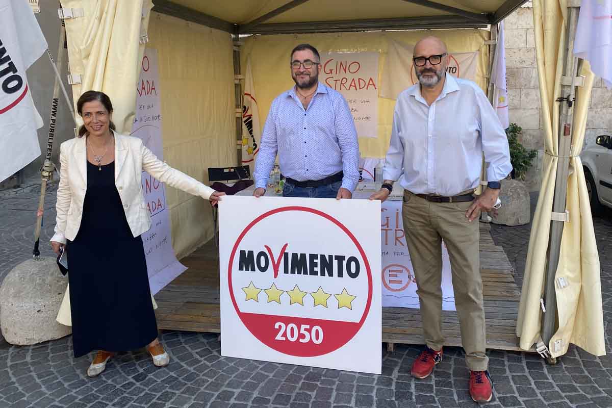 Alessandra Todde, Gianluigi Perruzza e Leonardo Culicchi