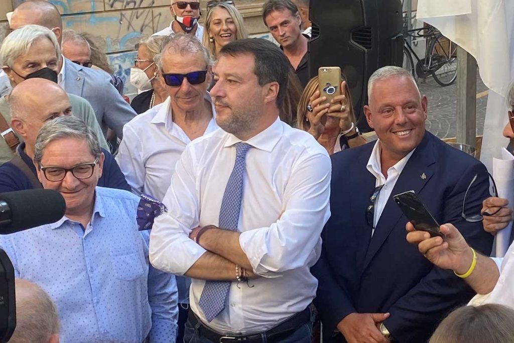 Matteo Salvini a Grosseto