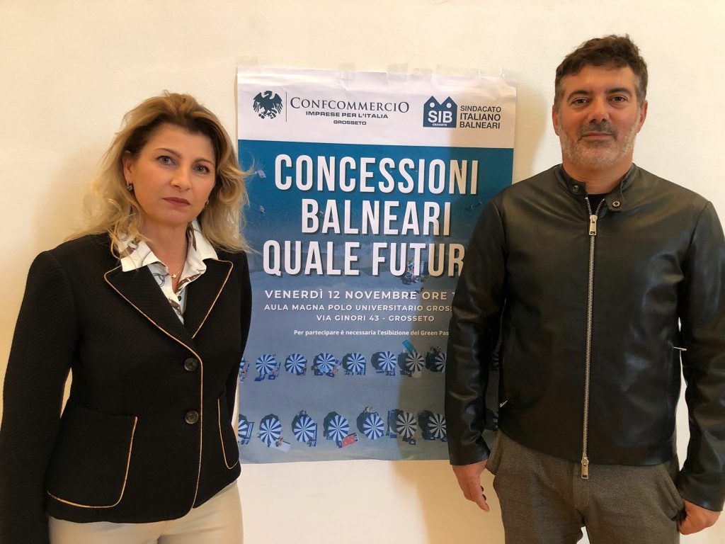 Daniele Avvento con Stefania Frandi, presidente regionale Sib