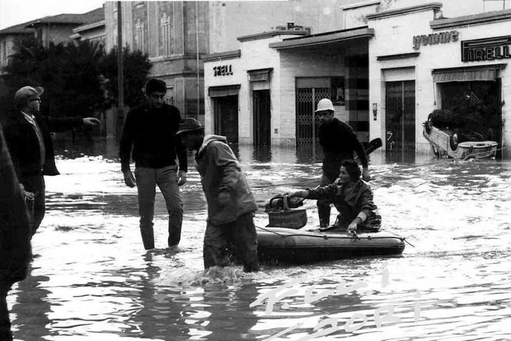 L'alluvione del 1966 a Grosseto