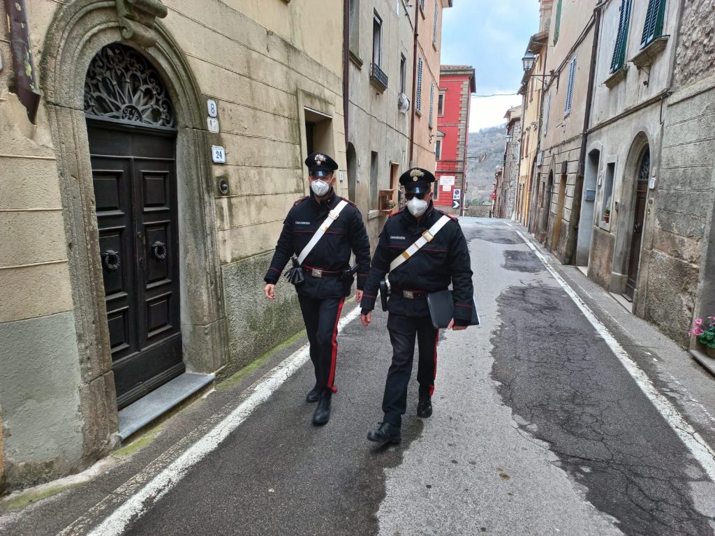 I carabinieri di Roccalbegna