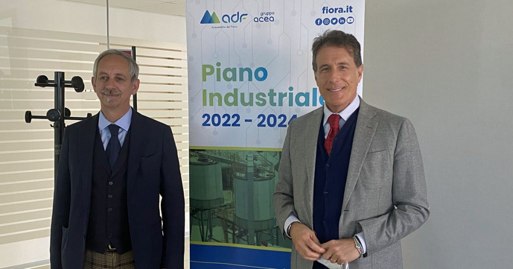 Acquedotto del Fiora: il presidente Roberto Renai e l'amministratore delegato Piero Ferrari