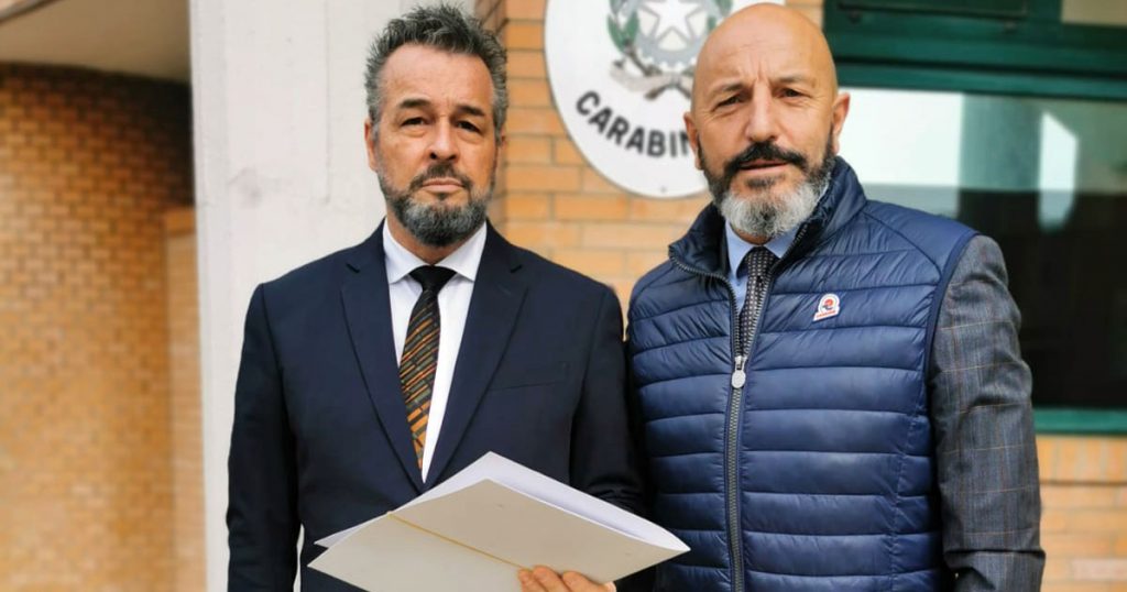 L'avvocato Roberto Baccheschi e Fausto Turbanti