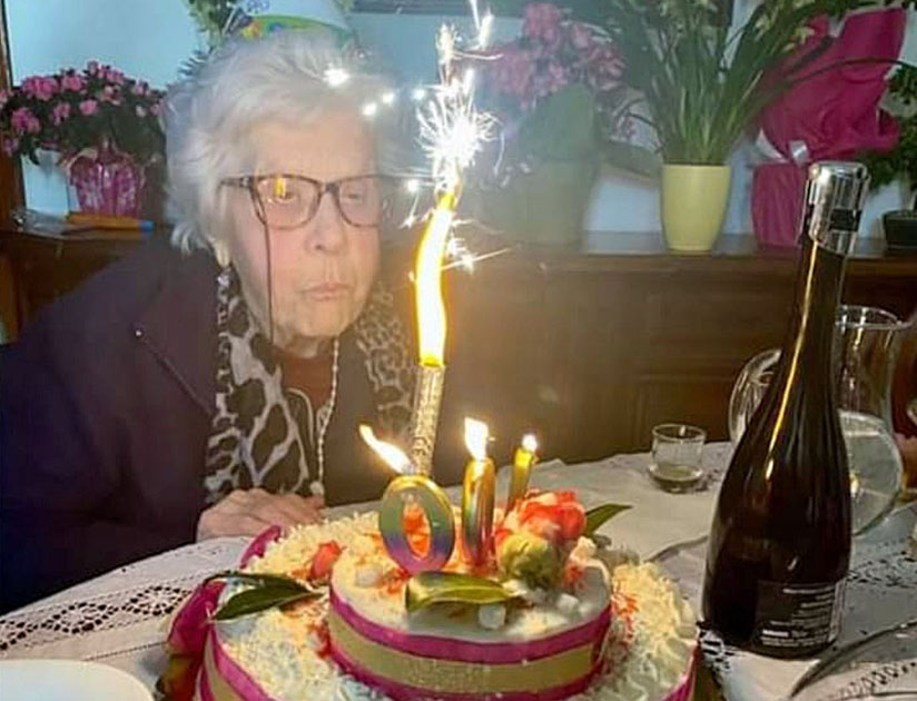 Nonna Duse Santini, 100 anni