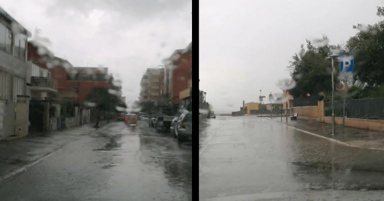 Marina di Grosseto allagata