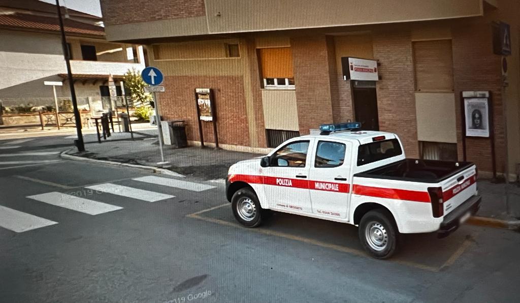 La polizia municipale di Marina di Grosseto