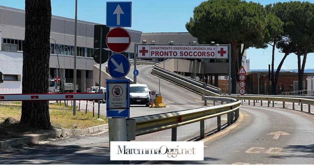 Il pronto soccorso dell'ospedale Misericordia di Grosseto