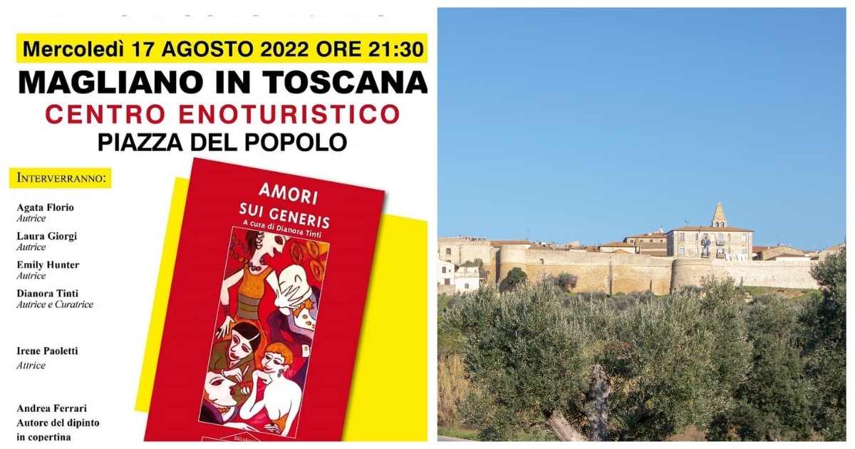 La copertina del libro e magliano