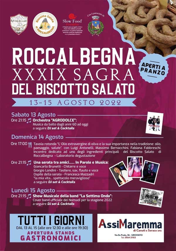 Sagra del biscotto salato a Roccalbegna