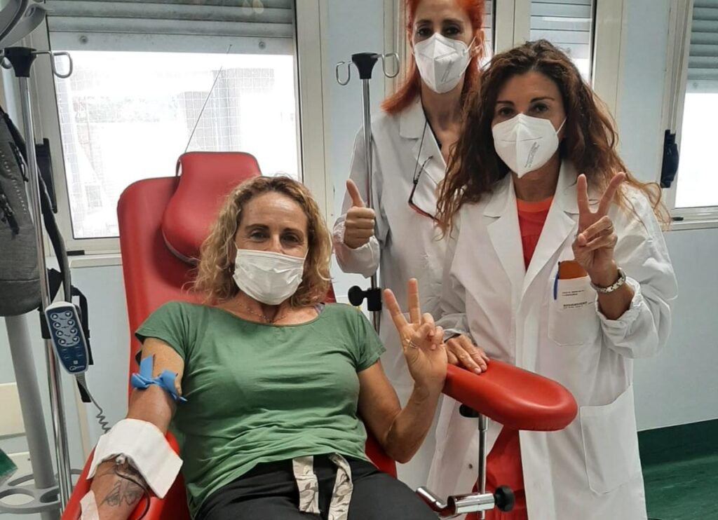Alessandra Sensini donazione di sangue maremma-oggi