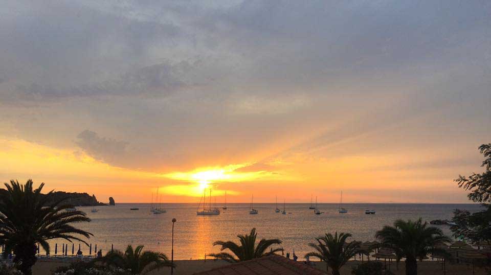 Tramonto a Giglio campese