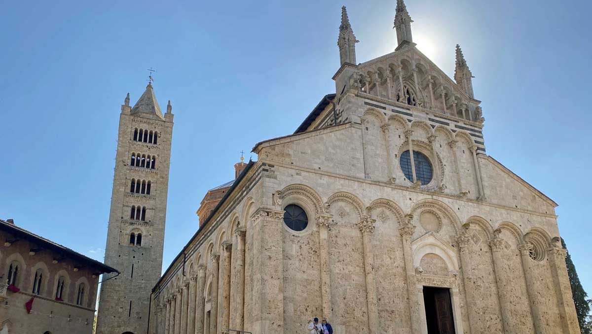 Massa Marittima, piazza Garibaldi, la cattedrale