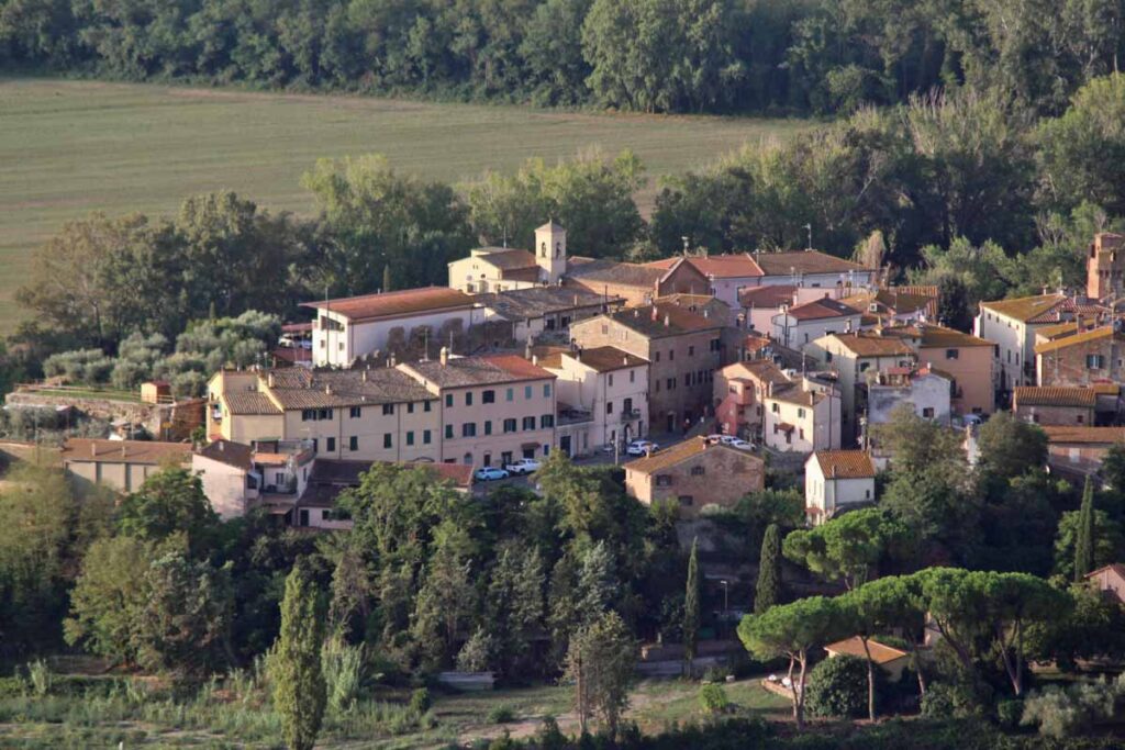 Una veduta di Istia d'Ombrone