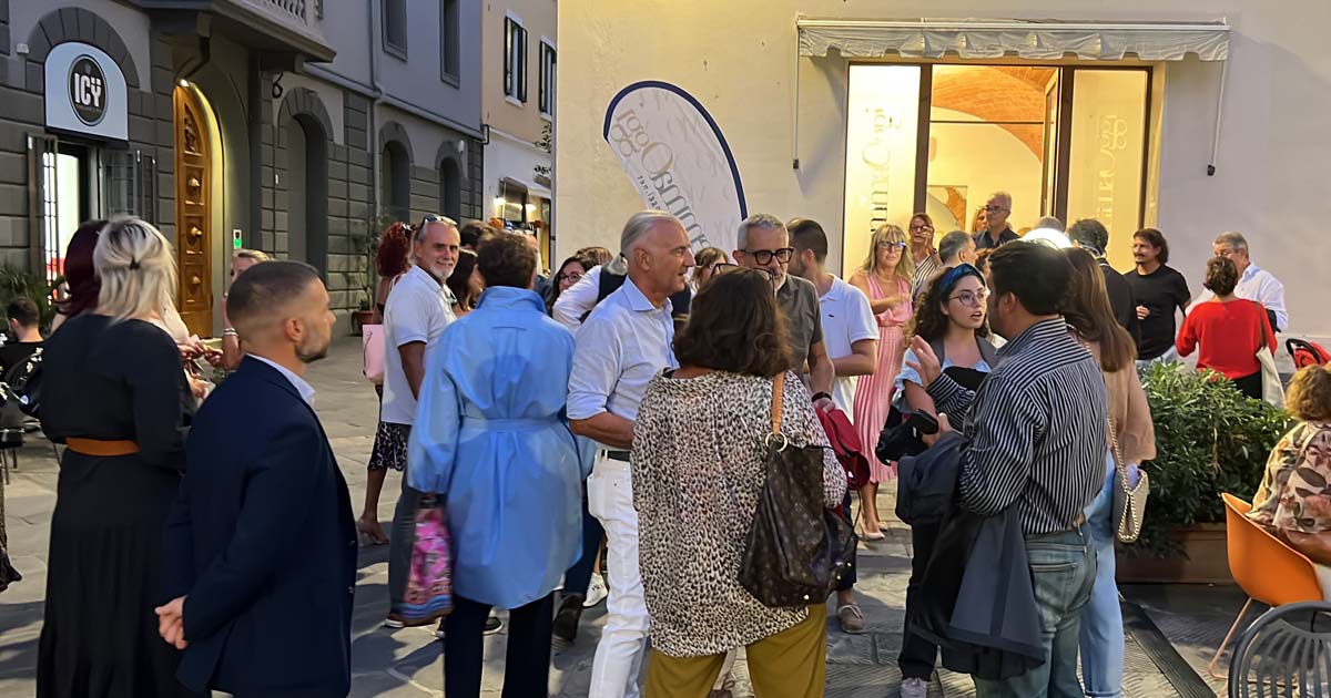 Un anno con MaremmaOggi, un momento della festa in piazza Mensini