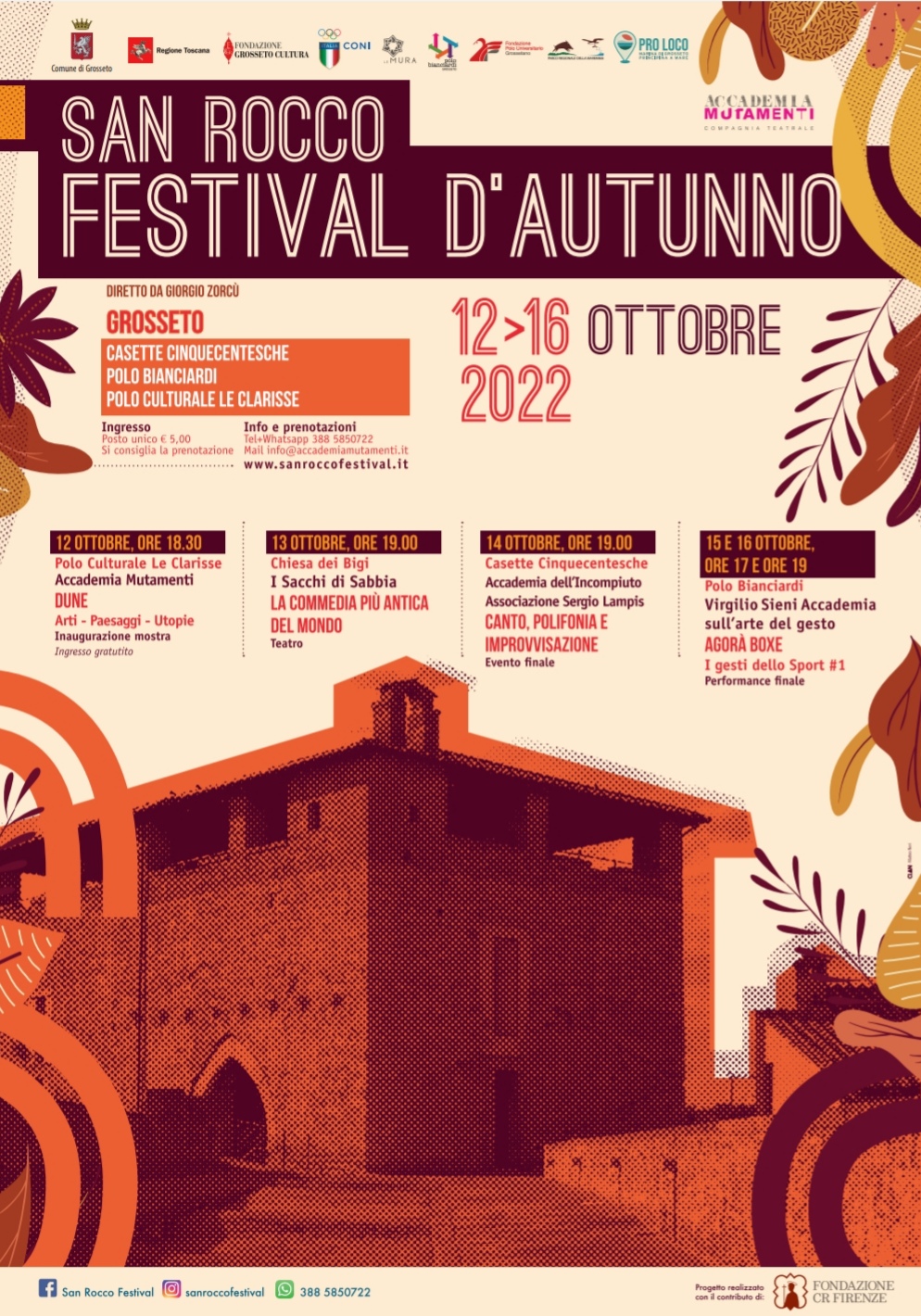 Locandina di San Rocco Festival d'autunno