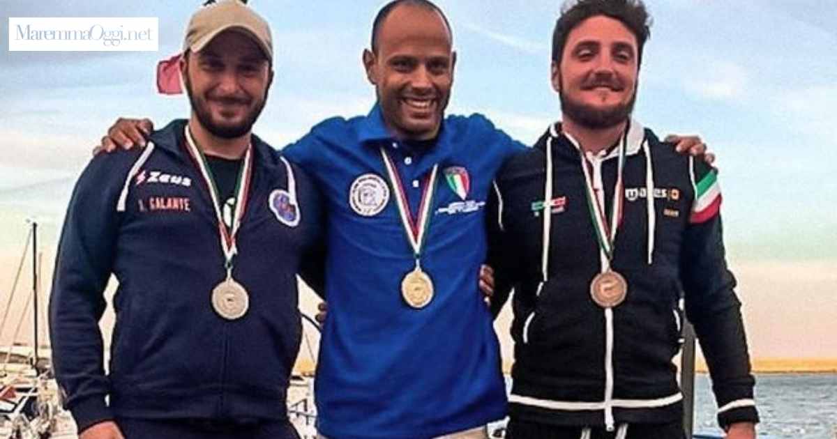 Pesca in apnea, bronzo per Nicola Soldati MaremmaOggi