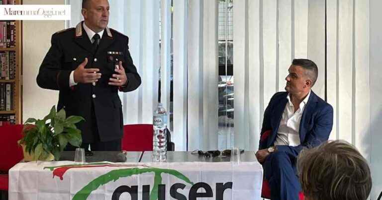 Un incontro con i carabinieri e il sindaco di Roccastrada