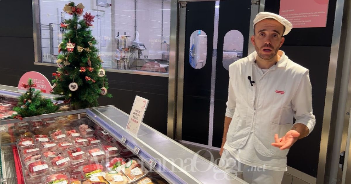 Si fa presto a dire ciccia: Matteo Bertelli, capo reparto carni dell'Ipercoop al Maremà