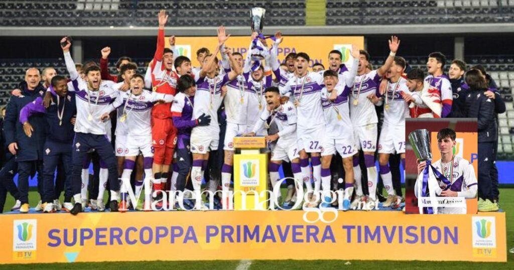 La Fiorentina Primavera festeggia la Supercoppa