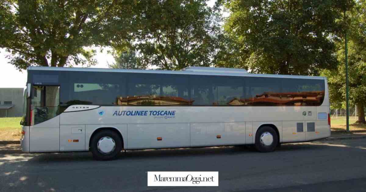 Un autobus di Autolinee toscane