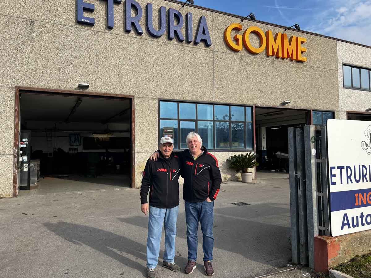 Etruria Gomme, Fabio Moroni con Umberto
