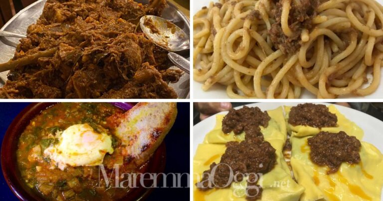 Mangiare in agriturismo in Maremma: cinghiale, pici, tortelli, acquacotta