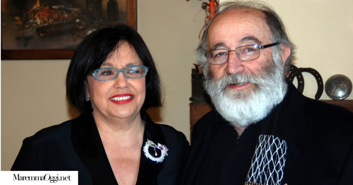 Roberto Tonini con la moglie Laura Pieraccini