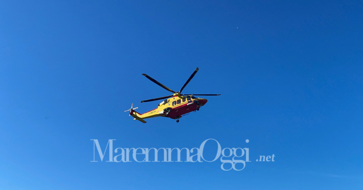 L'elicottero Pegaso ha portato il bambino al Meyer