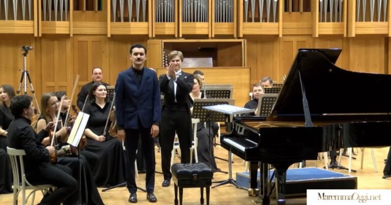 Pietro Bonfilio con la North Caucasian State Philharmonic Orchestra