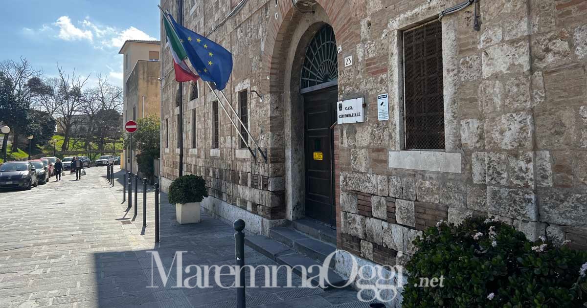 Il carcere di via Saffi, a Grosseto