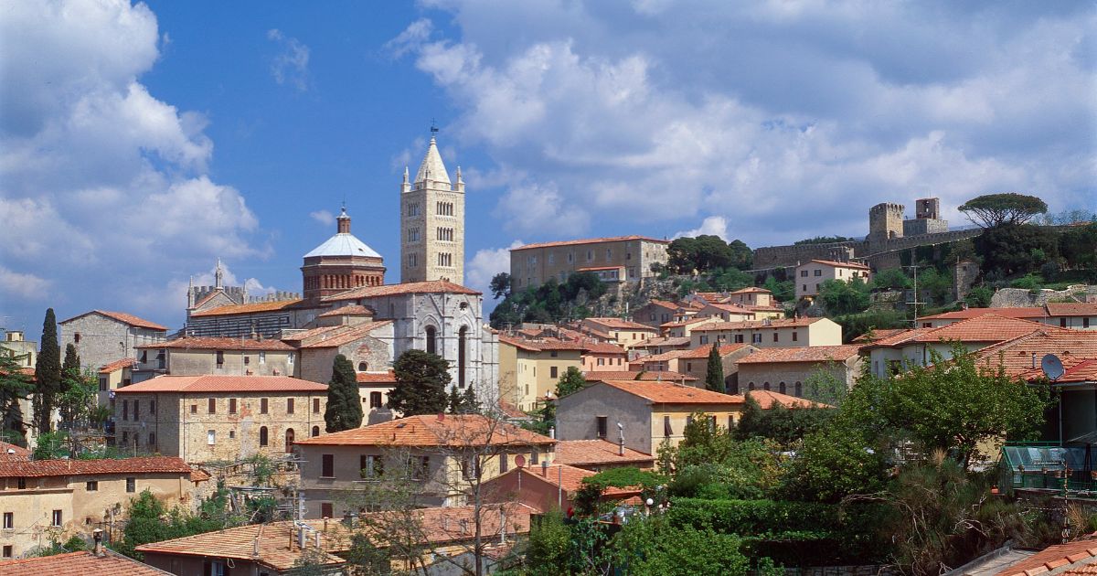 Una veduta di Massa Marittima