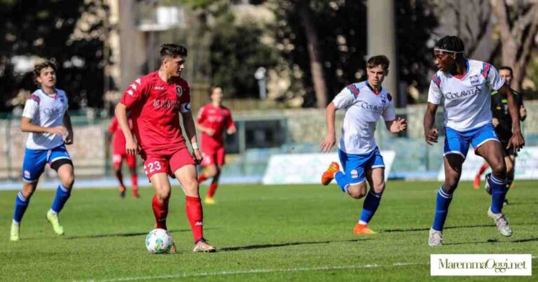 Niccolò Rotondo, in azione con il numero 23