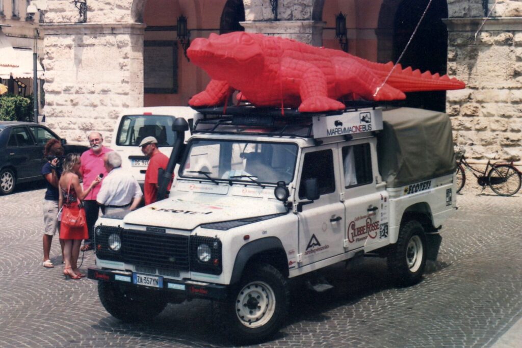 Una foto del coccodrillo Umido a Grosseto