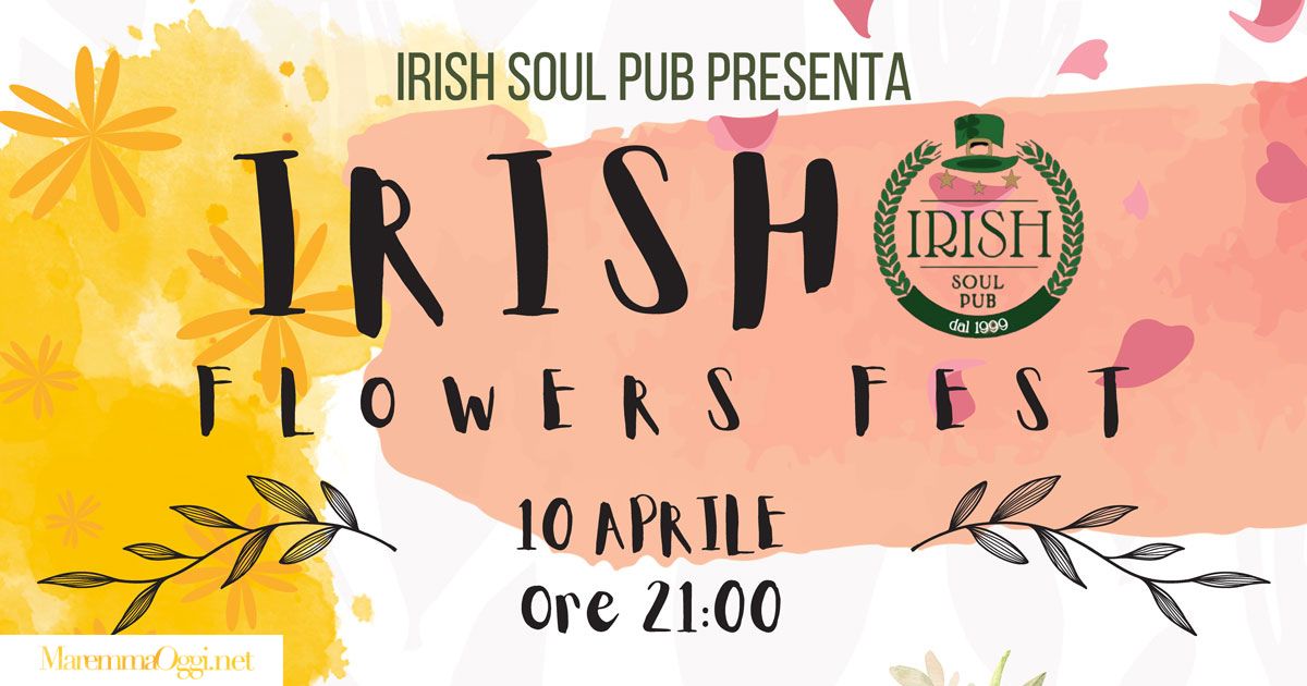 Flower Fest all'Irish pub il 10 aprile