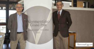 Pollini (a sinistra) e Mazzei al Vermentino Grand Prix 2023
