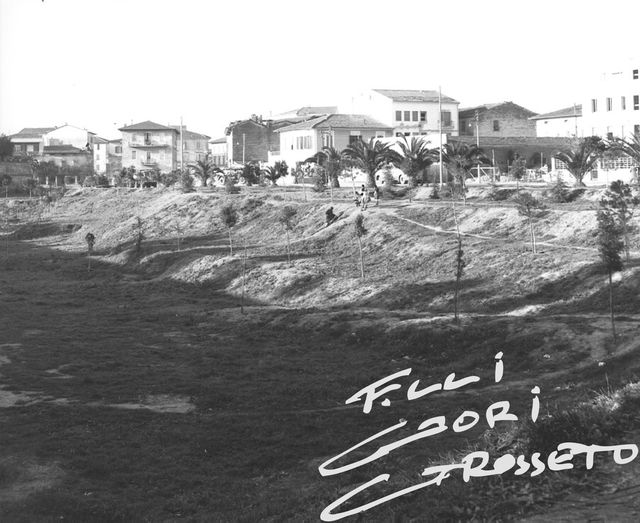 Il vallo degli Arcieri nel 1952, in una foto dall'archivio Foto Gori