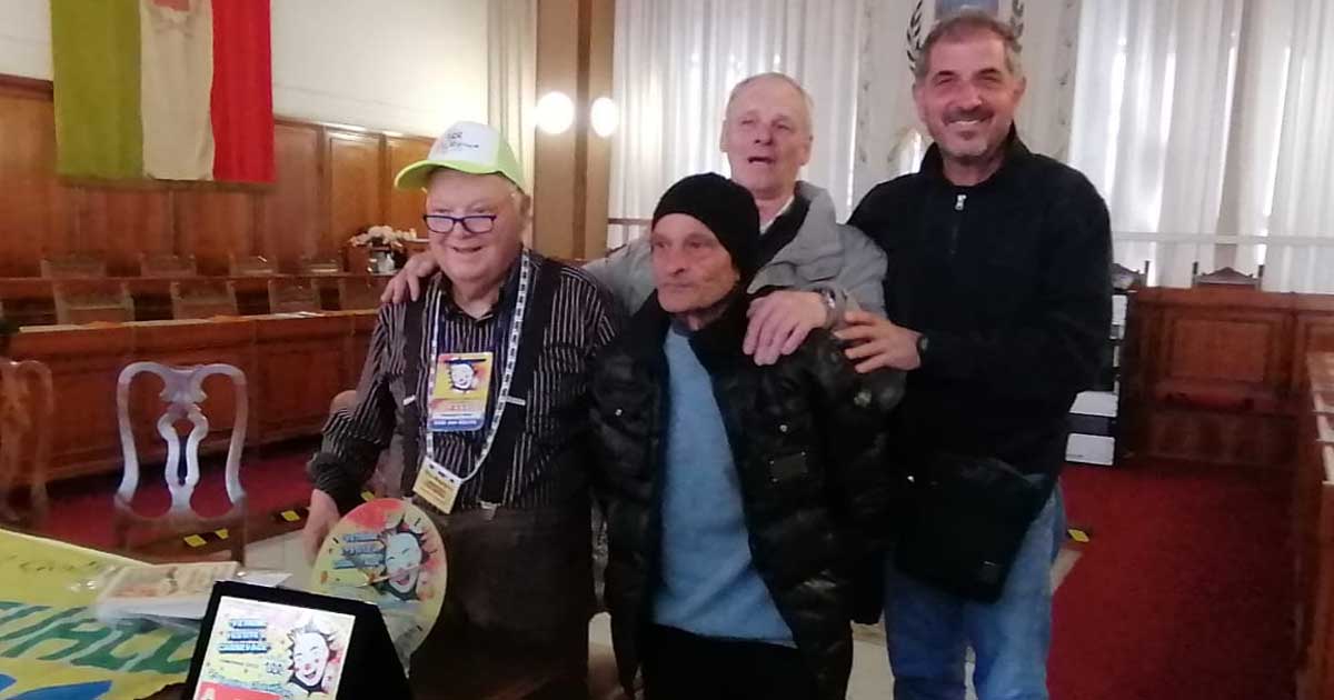 Rino Magagnini con Carlo Giannarelli, "Pino" Giuseppe Salvador e Fabio Apoliinari
