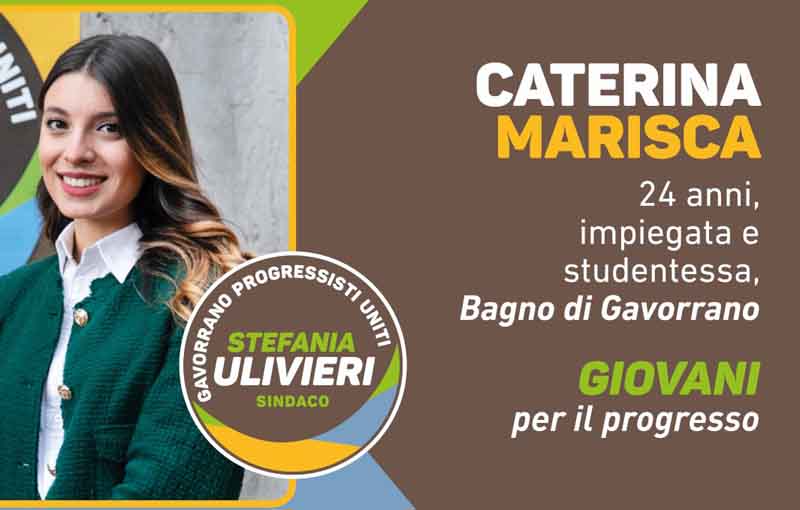 Stefania Ulivieri sindaco, candidata Caterina Marisca