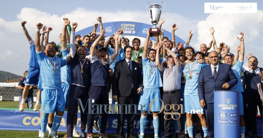 Finale Coppa Italia serie D Pineto-Giana Erminio a Bagno di Gavorrano