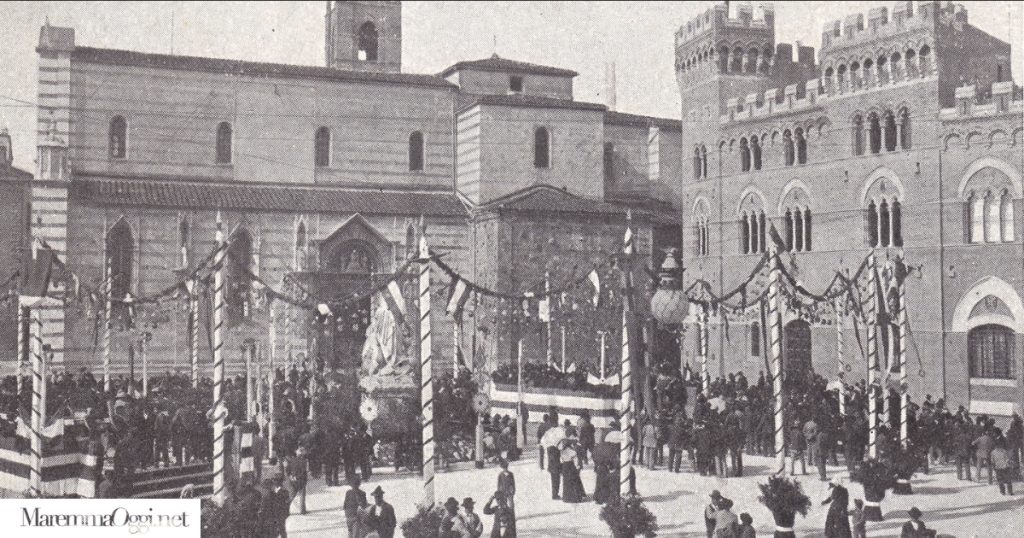 L'inaugurazione del palazzo della Provincia nel 1903