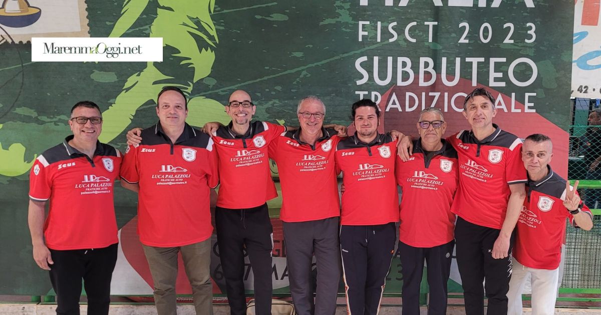 La squadra di Subbuteo di Grosseto