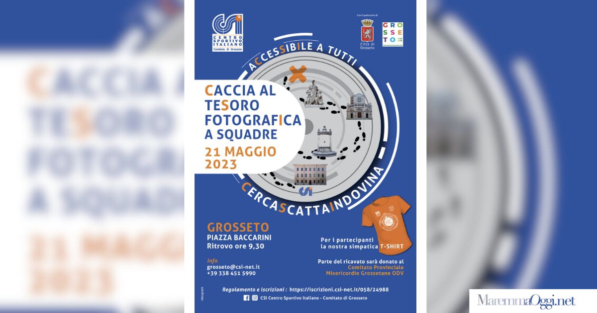 Caccia al tesoro in centro a Grosseto