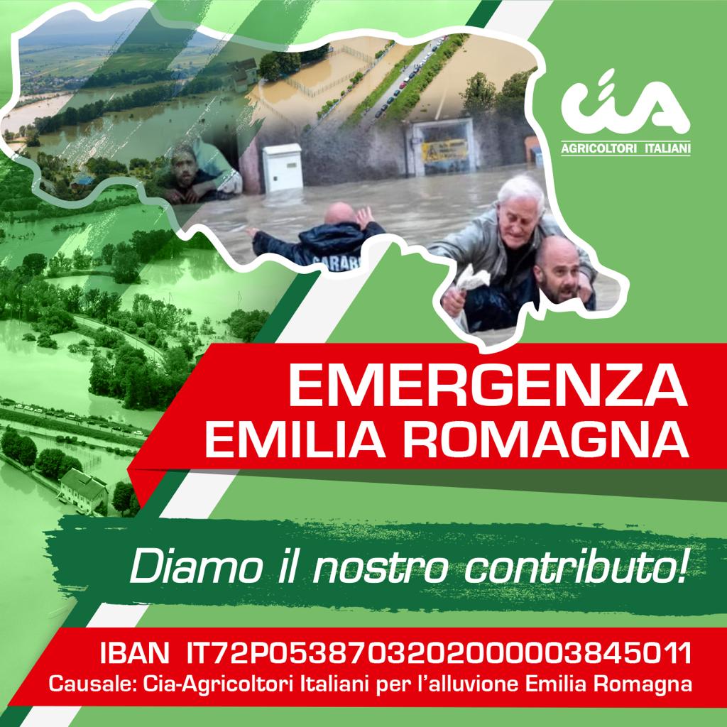 il volantino dell'iniziativa Cia per l'Emilia-Romagna